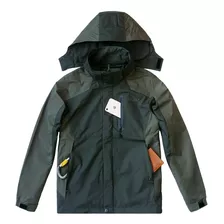 Casaca Motorizado Impermeable Camping Micro Polar Trekking