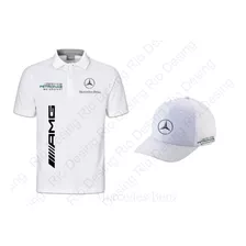 Mercedes Benz Polo Y Gorra Combo Sport