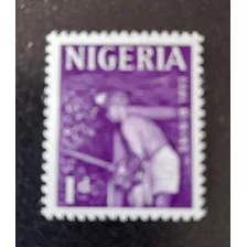 Sello Postal - Nigeria - Iconos Nacionales 1961