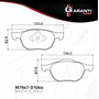 Balatas Freno Delantero Acdelco Mazda 3 (sedan/hb) 17-21 Maz