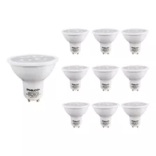 Lampara Led Dicroica Fría 5w X10 Unidades