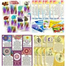 Promo 4 Mazos Cartas Reiki, Mandalas, Gemas, Ángeles