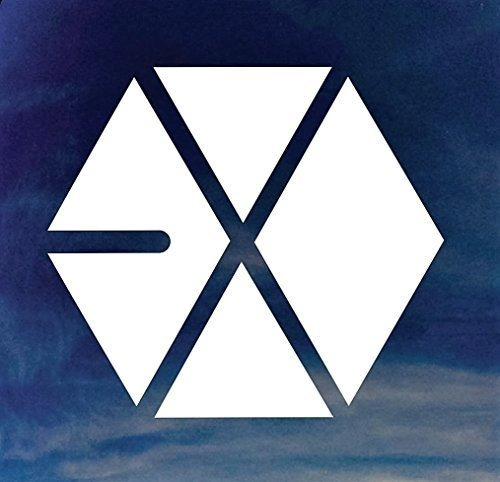 Foto de Exo 5.5  Logo K-pop Rock Band Logo Calcomana Calcomana Par