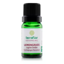 Óleo Essencial Lemongrass Capim Limão Terra Flor 10ml