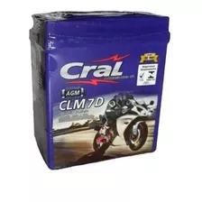 Bateria Selada Cral Moto 7ah 12v Honda Lead 110 Até 2012