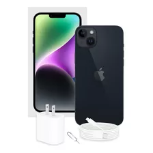 Apple iPhone 14 128 Gb Negro Esim Con Caja Original Y Batería 100% 