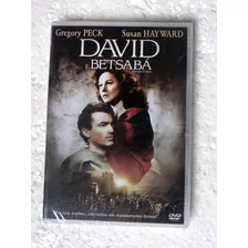 Dvd David E Betsabá (1951) Gregory Peck Dublado Novo Lacrado