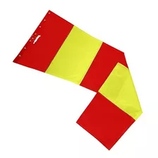 Biruta Cone De Vento Refil 50cm Vermelho E Amarelo Aeroind