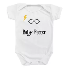 Body Bebê Personalizado Harry Baby Potter Menino Menina