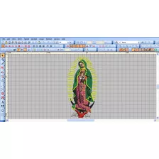 Ponchado Listo Para Bordar - Virgen De Guadalupe-