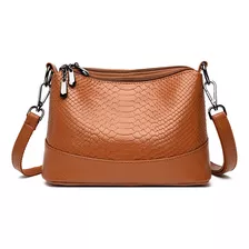 Bolso Cruzado De Cuero Vegano De Moda Para Mujer