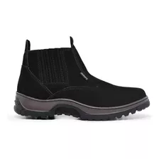 Bota Coturno Masculino Couro Botina Casual Schiareli 500 