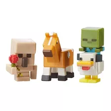 Minecraft Mini Figura Pack De 3