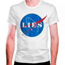 Camiseta Masculina Nasa Lies