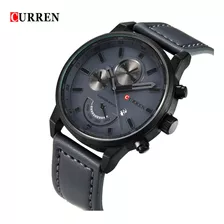 Reloj De Cuarzo Para Hombre Curren, De Nueva Marca, De Cuero