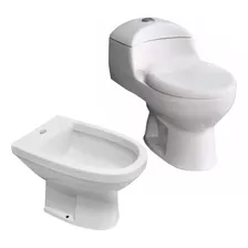 Combo Inodoro One Piece Bidet 1 Agujero Prunus Hold