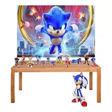 Kit Festa Sonic Display + Painel 150x100cm