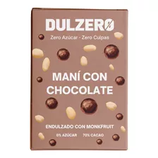 Maní Bañado Con Chocolate Sin Azúcar 70% Cacao