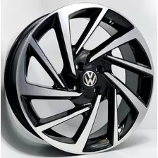 Llantas 17 Volkswagen Virtus / 4x100 / Negro Diamantado