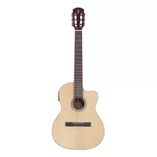 Guitarra Electroacústica Rc26hce-exp Alvarez. Color Natural Orientación De La Mano Diestro