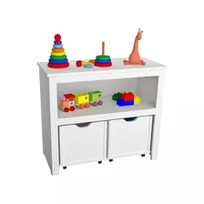 Organizador Infantil Com Baús Adonis 100% Mdf (brinquedos)