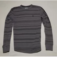 Sudadera Ligera Volcom Talla M Mediana Color Gris 