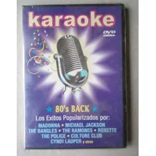 Dvd Karaoke 80's Back!