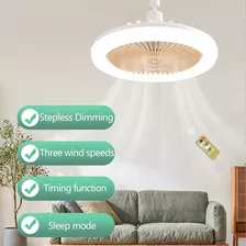 Ventilador De Techo Con Iluminación, Decoración De Habitacio