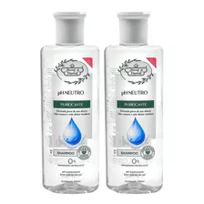 2x Shampoo Ph Neutro 310ml Flores & Vegetais