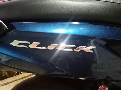 Emblema Honda Click 125i Alto Relieve Plateado X4  Foto 5