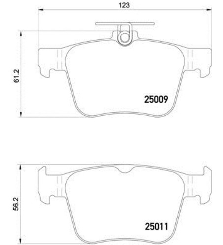 Balatas Sport Xtra Traseras Volkswagen Tiguan 18 Brembo Foto 2