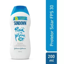 Protetor Solar Sundown Praia E Piscina Fps 30 200ml