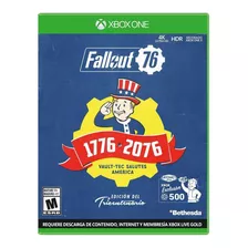 Fallout 76 Tricentenal Edition Xbon One En Español 4k Hdr