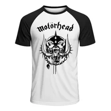 Camiseta Raglan Motorhead Coleção Rock 1