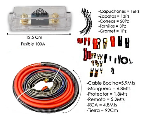 Pack Cajon 12 Pulgadas  Individual + Kit  Calibre 4  Foto 4