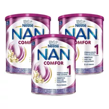 Kit Nestlé Nan Comfor 1 - (3 Latas De 800g)