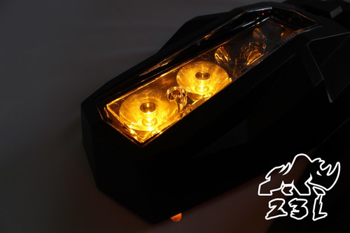 Espejos  Retrovisores R8 Luz Led, Estrobo Para Rzr Y Can-am Foto 6