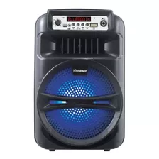 Bocina Bluetooth Portátil 8w Rms Bafle 6.5'' Robson Link Color Negro