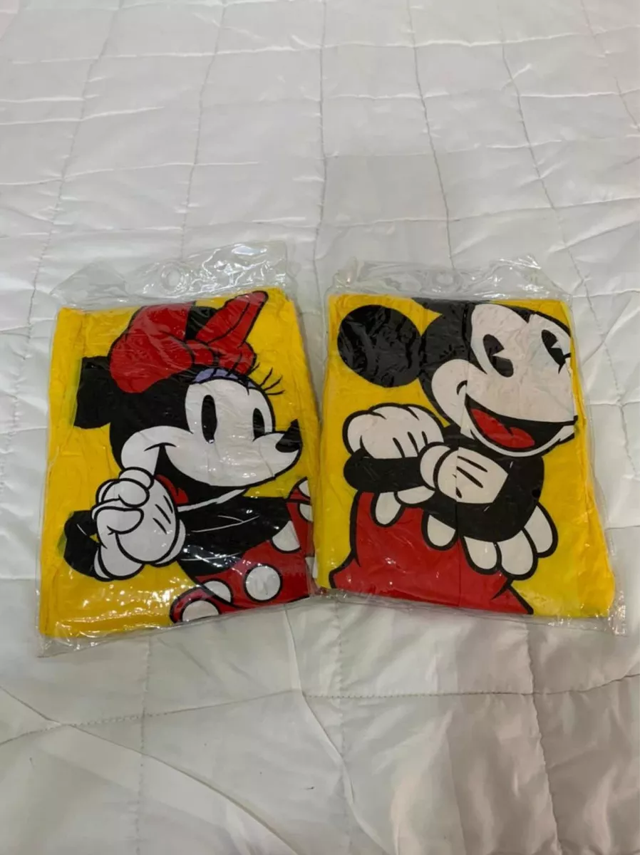 Impermeable Ponchos De Minnie Y Micky Mouse Adultos