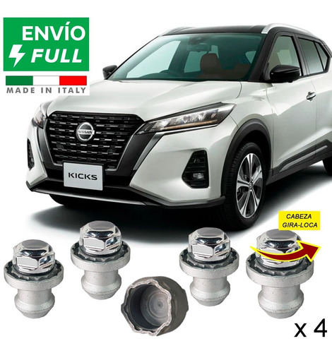 Tuercas Y Birlos De Seguridad Galaxy Lock Nissan Kicks 2019  Foto 10