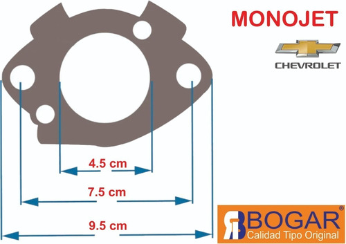 Carburador Rochester Monojet Chevrolet Nova 77-79 6l 4.1l Foto 2