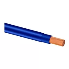 Cable Thhn 14 Awg Azul Rollo 50mts Certificado