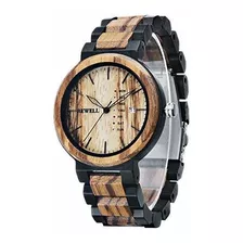 Reloj Para Hombre Bewell Pantalla De Fecha Y Semana Hecha A 