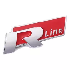 Emblema R-line Stickers Cajuela Vw Jetta Golf Passat Vento