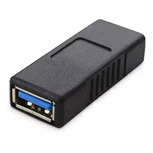 Ficha Usb 3.0 Hembra Hembra Adaptador Conector Cupla 