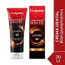 Pasta Dental Colgate Luminous White Lovers Café En Crema 70 g