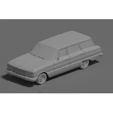 Stl Ford Falcon Rural 1974 Para Impresión 3d 