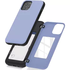 Funda Para iPhone 11 Pro, Lila/tarjetero/resistente