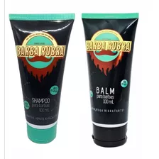 Kit - Balm E Shampoo Para Barba - Barba Rubra