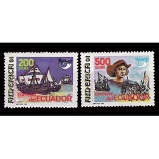 Tema América Upaep - Colón - Ecuador 1991 - Serie Mint